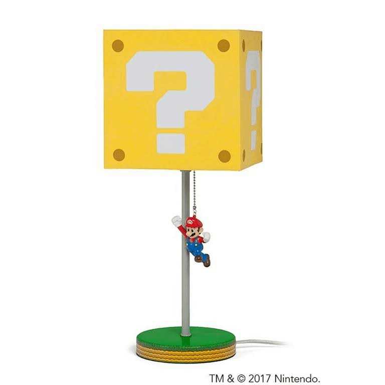 Super Mario Question Block Lamp