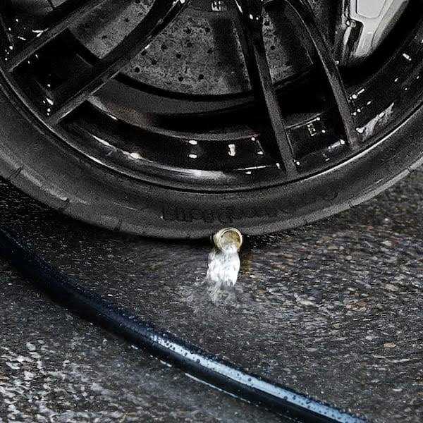 Worth Garden 5/8 in. x Medium Duty Black Vinyl Garden Hose