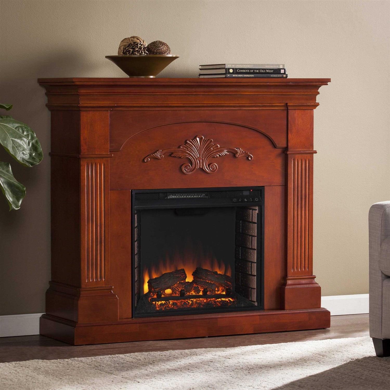 Southern Enterprises Sicilian Harvest Electric Fireplace