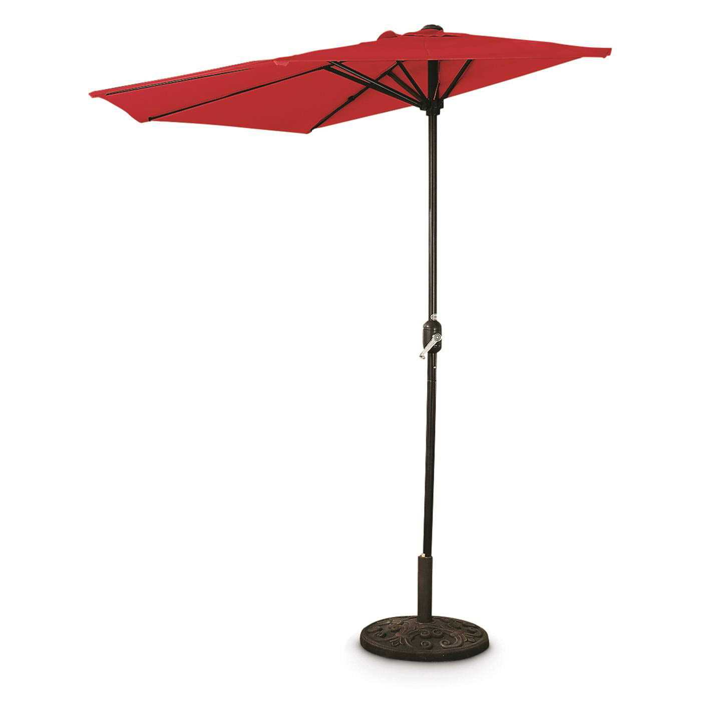 CASTLECREEK 8′ Half Round Patio Umbrella