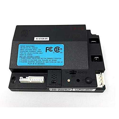 6v Electronic Igniton Fireplace Module by Hearth and Home 2166-347 was 2166-307