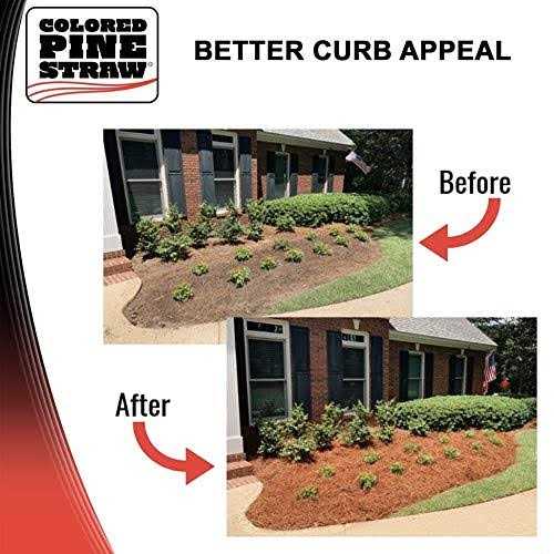 Colored Pine Straw Longleaf Pine Straw Roll for Landscaping