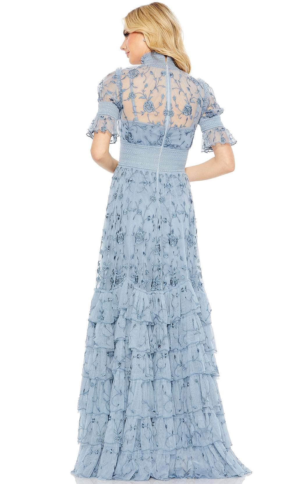 Ruffles Evening Dress