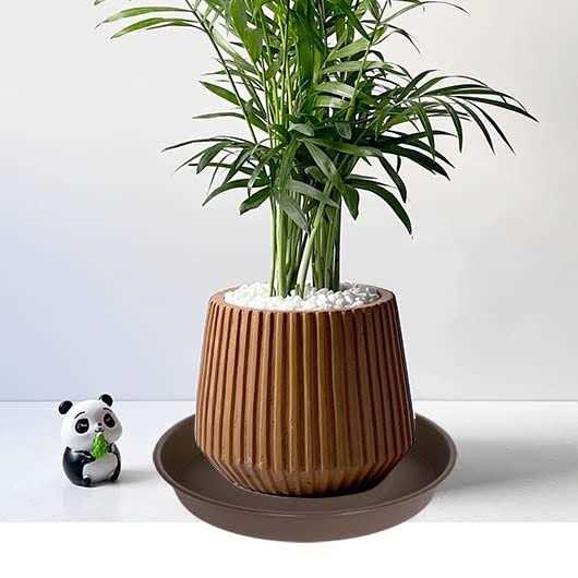 Bleuhome 3 Pack Plant Saucer Depth Tray