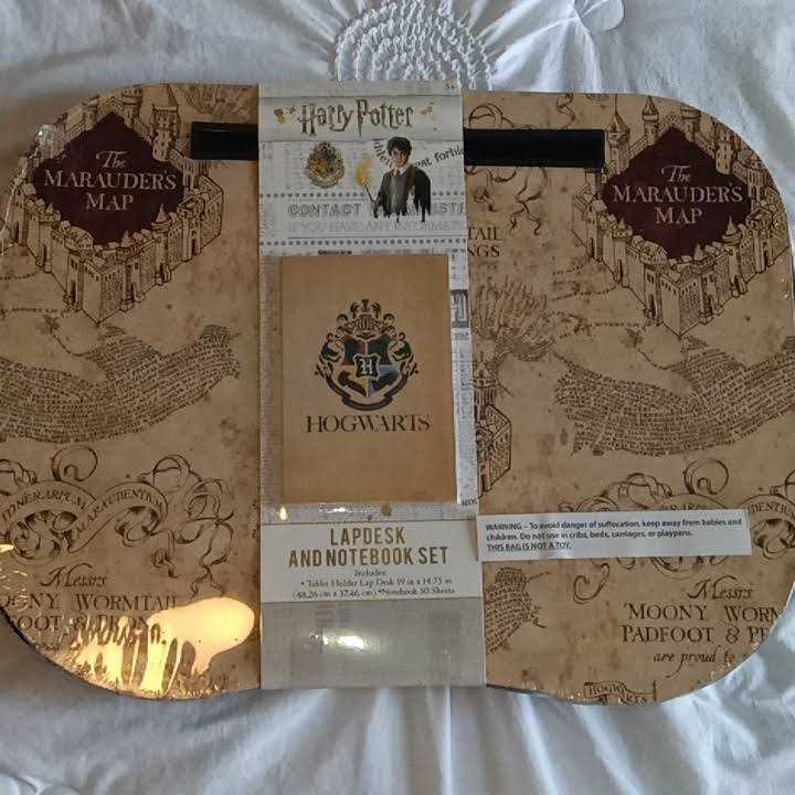 Innovative Designs Lap Desk for Kids with Notebook