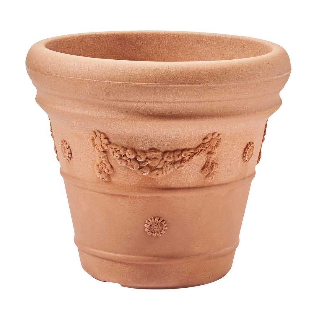 Amayia Resin Pot Planter Winston Porter Color Weathered