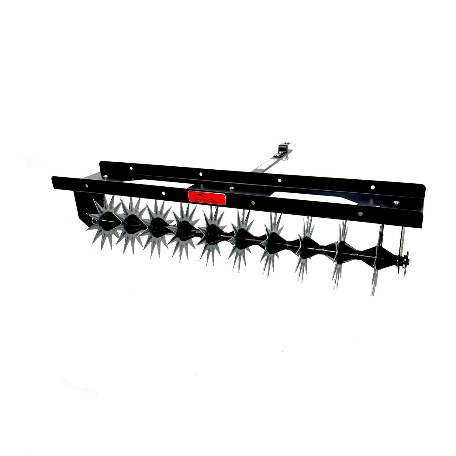 Brinly 40-in Spike Aerator with 3D Tines and Universal Hitch SA-401BH