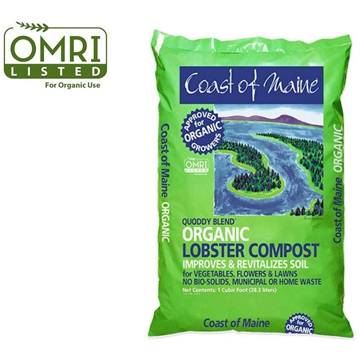 Coast of Maine Quoddy Blend Lobster Compost