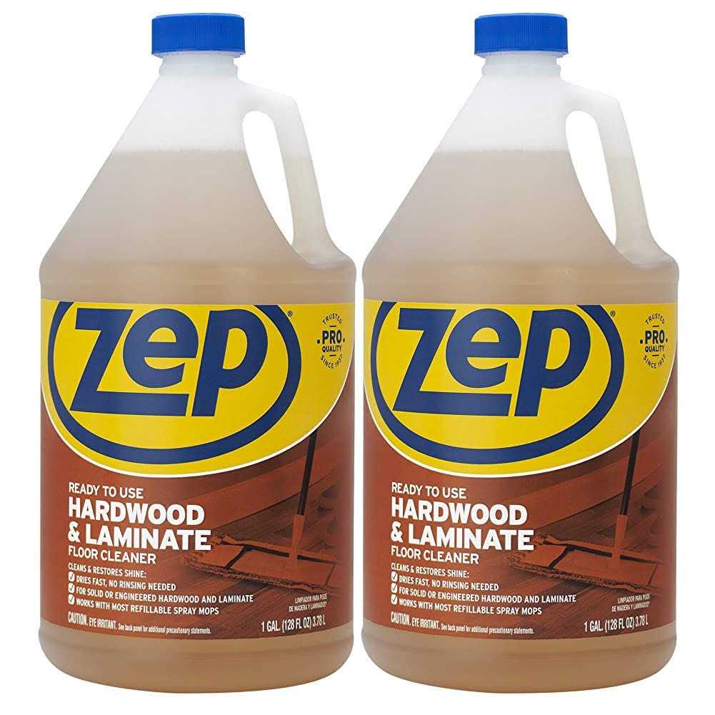 Zep Industrial Hardwood and Laminate Floor Cleaner 1 Gallon Eczuhlf1282