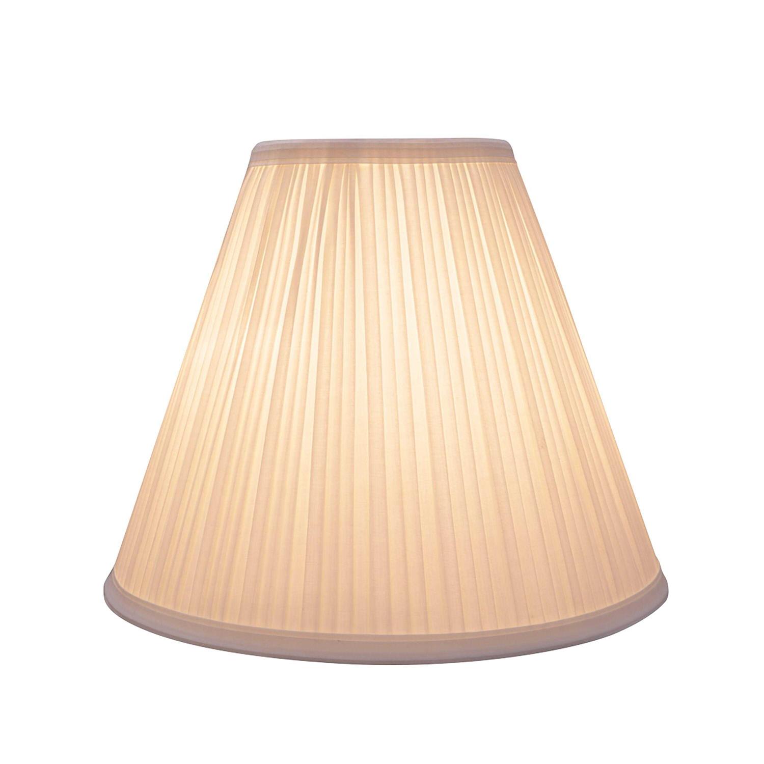 Aspen Creative Transitional Pleated Empire Shape UNO Construction Lamp Shade
