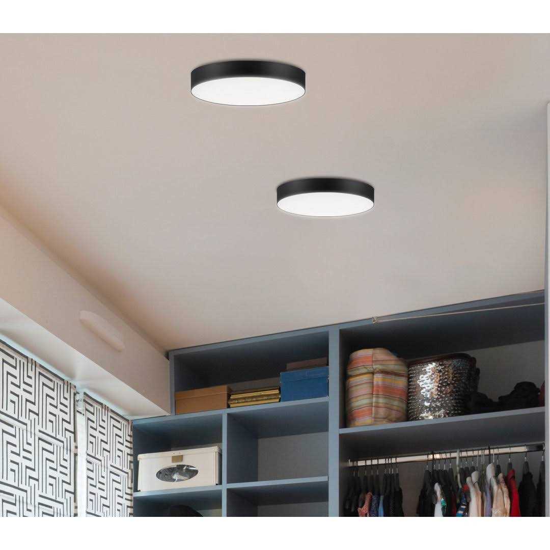Warrenton 1 Light Simple Circle LED Flush Mount Zipcode Design Fixture Finish