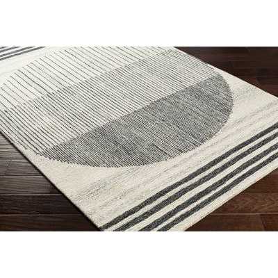 AllModern Uptown Geometric Hand Tufted Wool Area Rug Rug