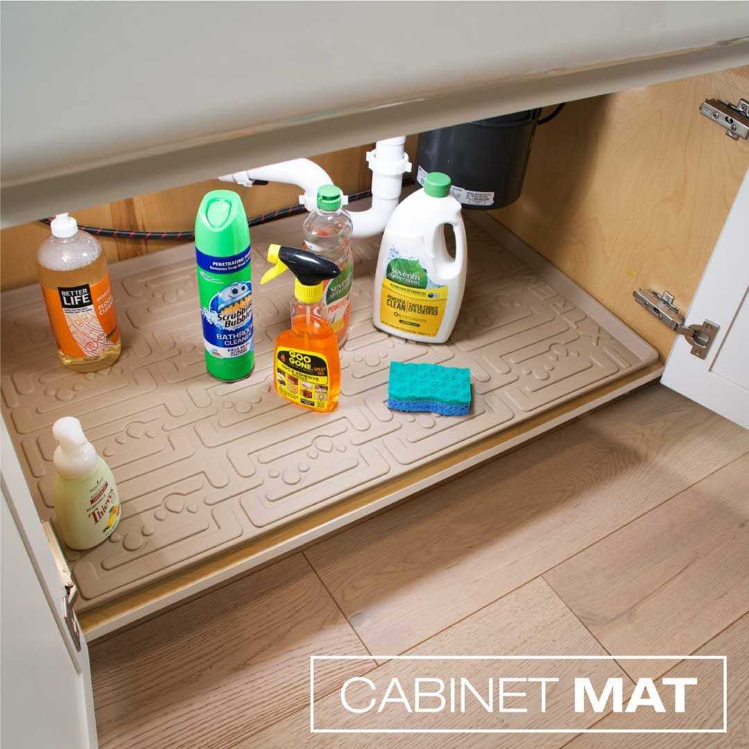 Xtreme Mats Waterproof Under Sink Mat for Bathroom Vanity Cabinets