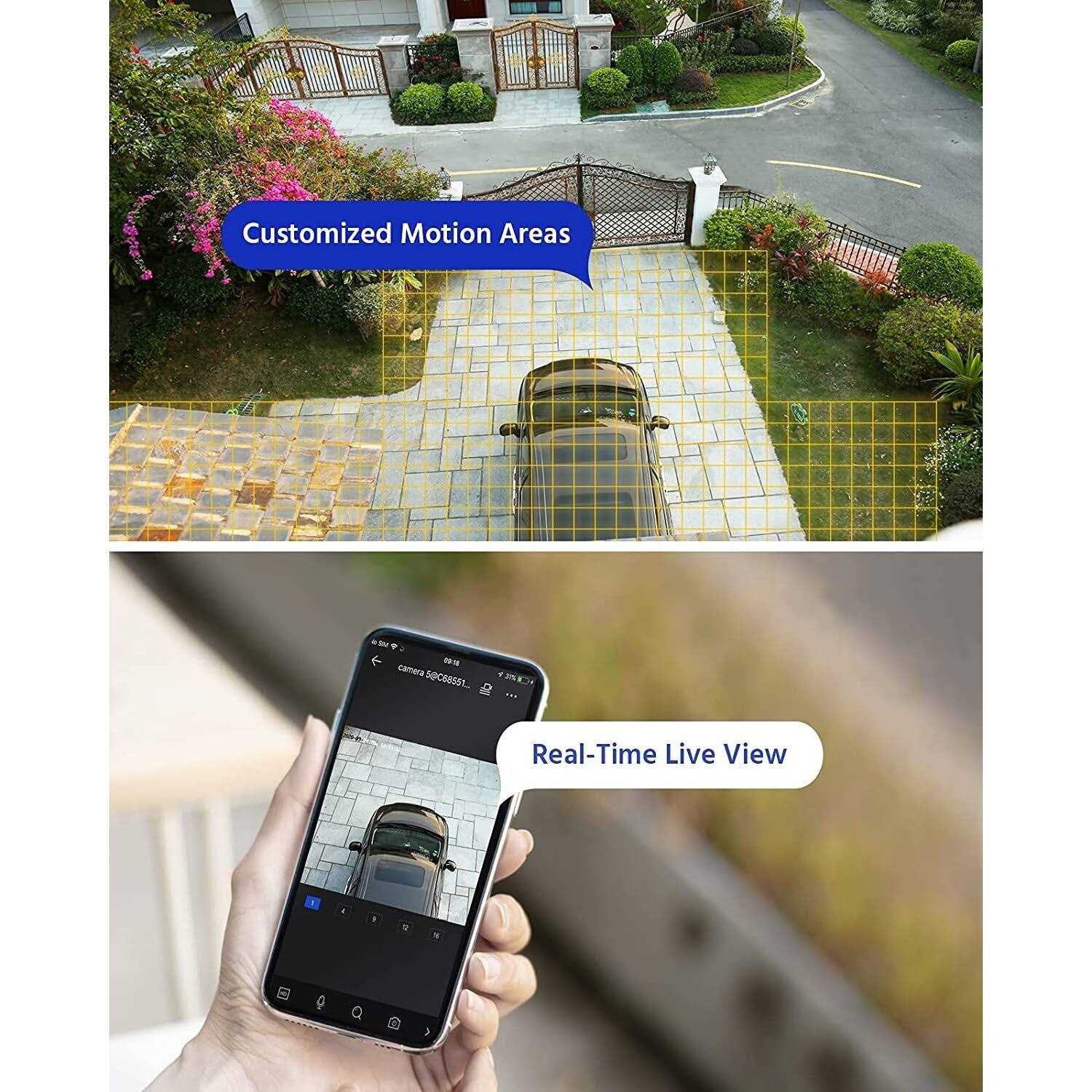 ANNKE 3K Lite Security Camera System with AI Detection 8CH DVR & 8x 2MP IP66 Cameras