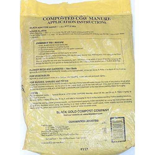 Black Kow Cow Manure