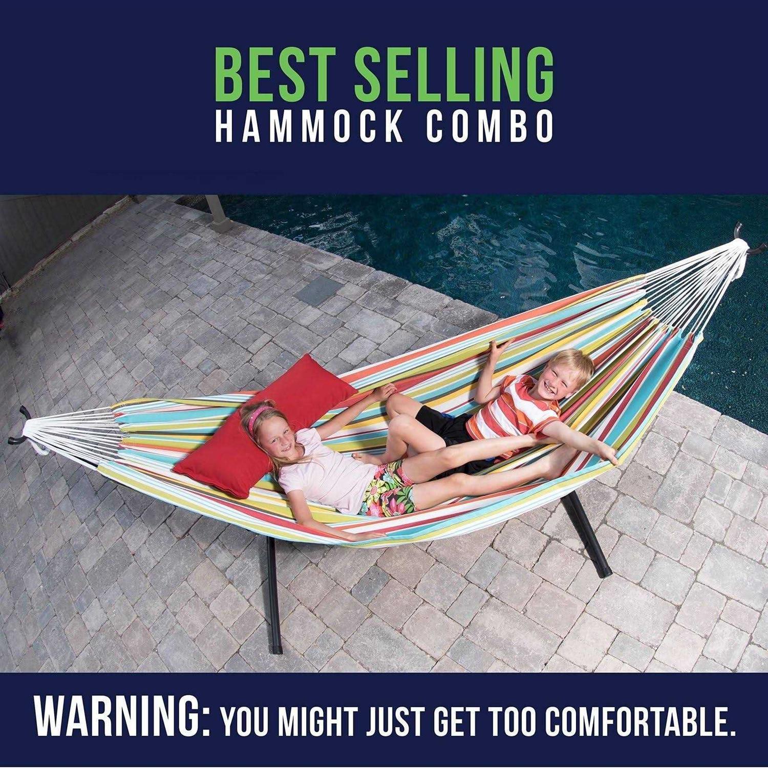 Vivere Double Hammock Stand