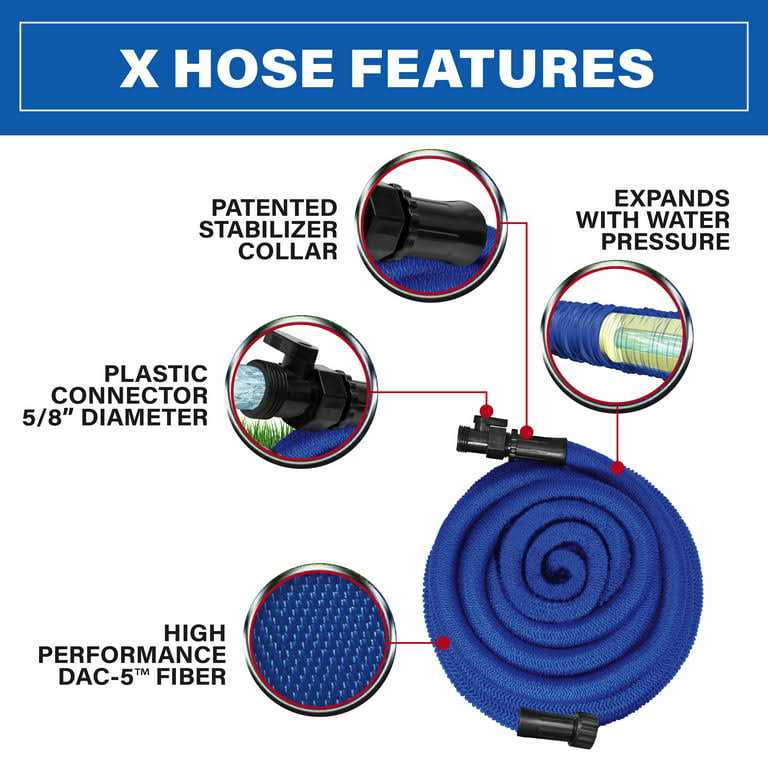 Xhose Garden Hose Expandable Hose Water Hose Dac Fiber Hose