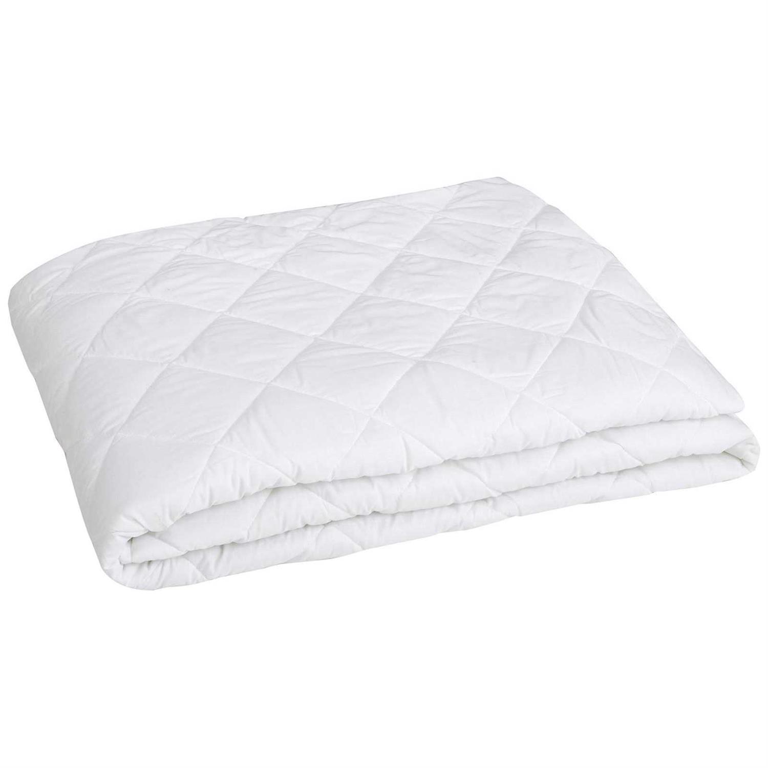 Amazon Basics Hypoallergenic Quilted Mattress Topper Pad