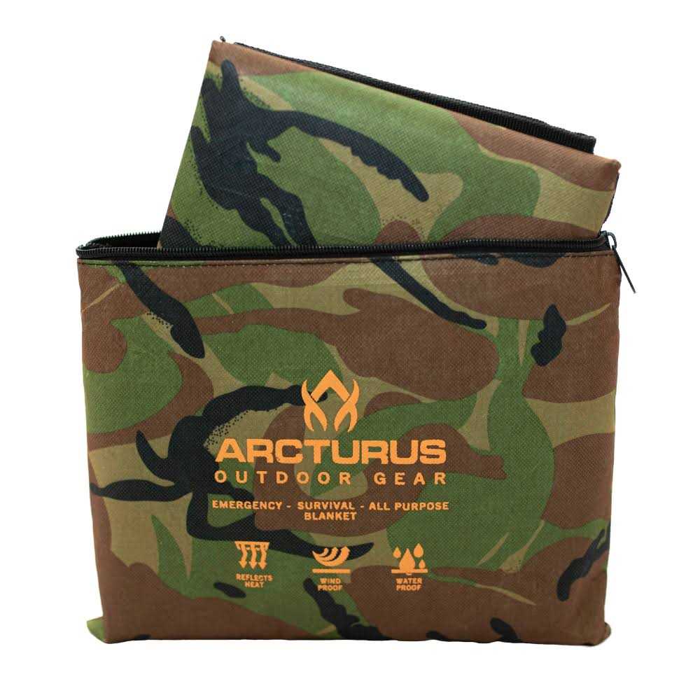 Arcturus All Weather Outdoor Survival Blanket 60 x 82