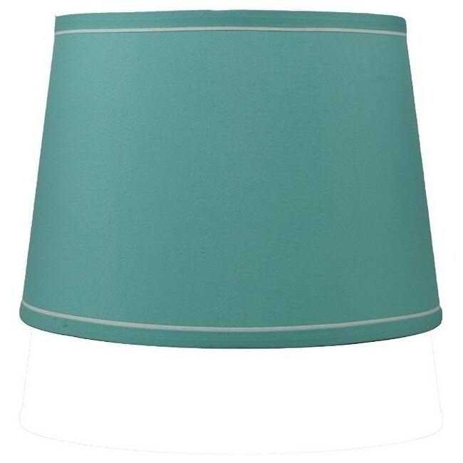 Urbanest French Drum with White Trim Lampshade