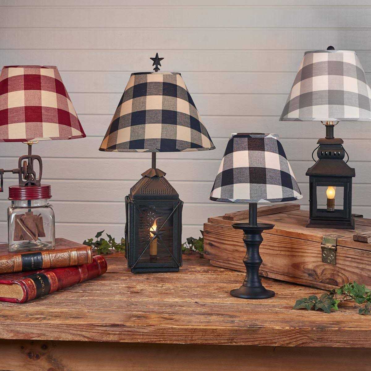 Wicklow Check Lamp Shade