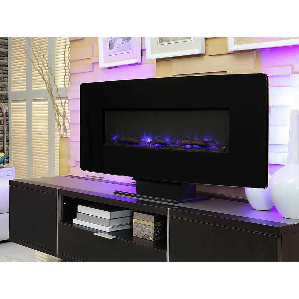 Muskoka 36 in. Curved Front Wall Mount Electric Fireplace SF310C-36