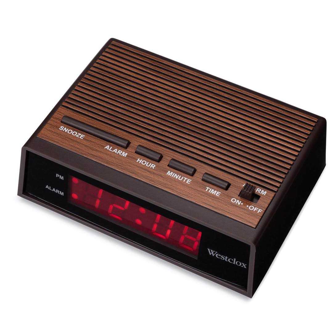 Westclox 22690 Alarm Clock LED Display