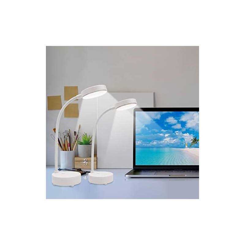 ZZENRYSAM 2 Pack LED Desk Lamp Table Lamp Desk Lamps for Home Office