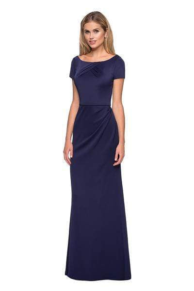 27067 Bateau Mother of the Groom Trumpet Dress