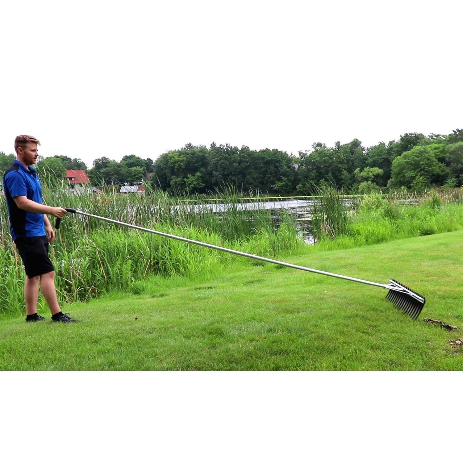 Aquatic Weed Rake with Long Tines For Lakes & Ponds