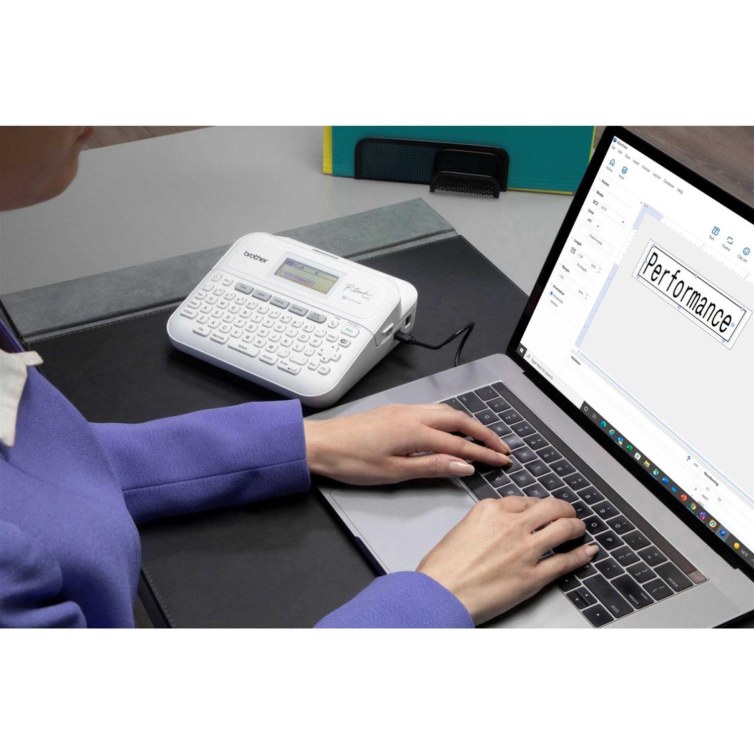 Brother P-touch PT-D410 Advanced Connected Label Maker