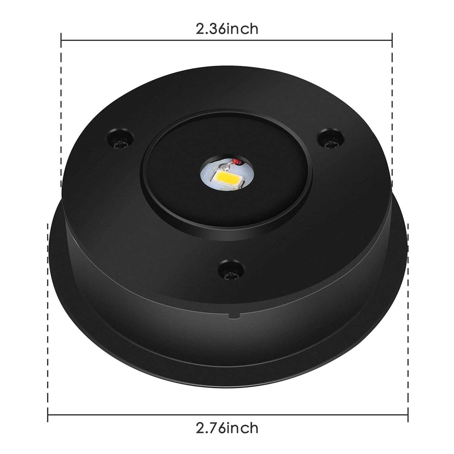 2 Pack Solar Lights Replacement Top 10 lumens LED Solar Panel Lantern Lid Lights