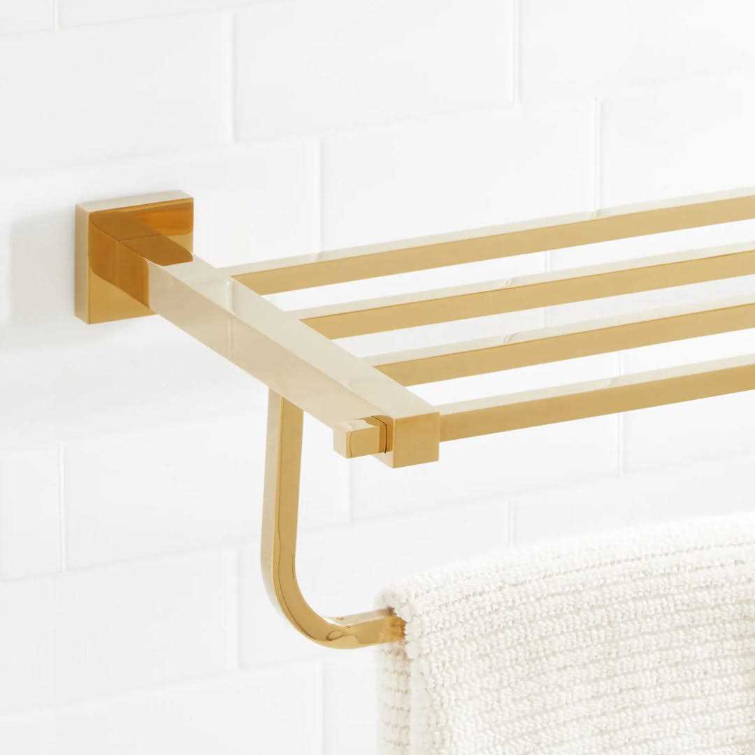 Albury Wall Mounted Towel Rack Signature Hardware