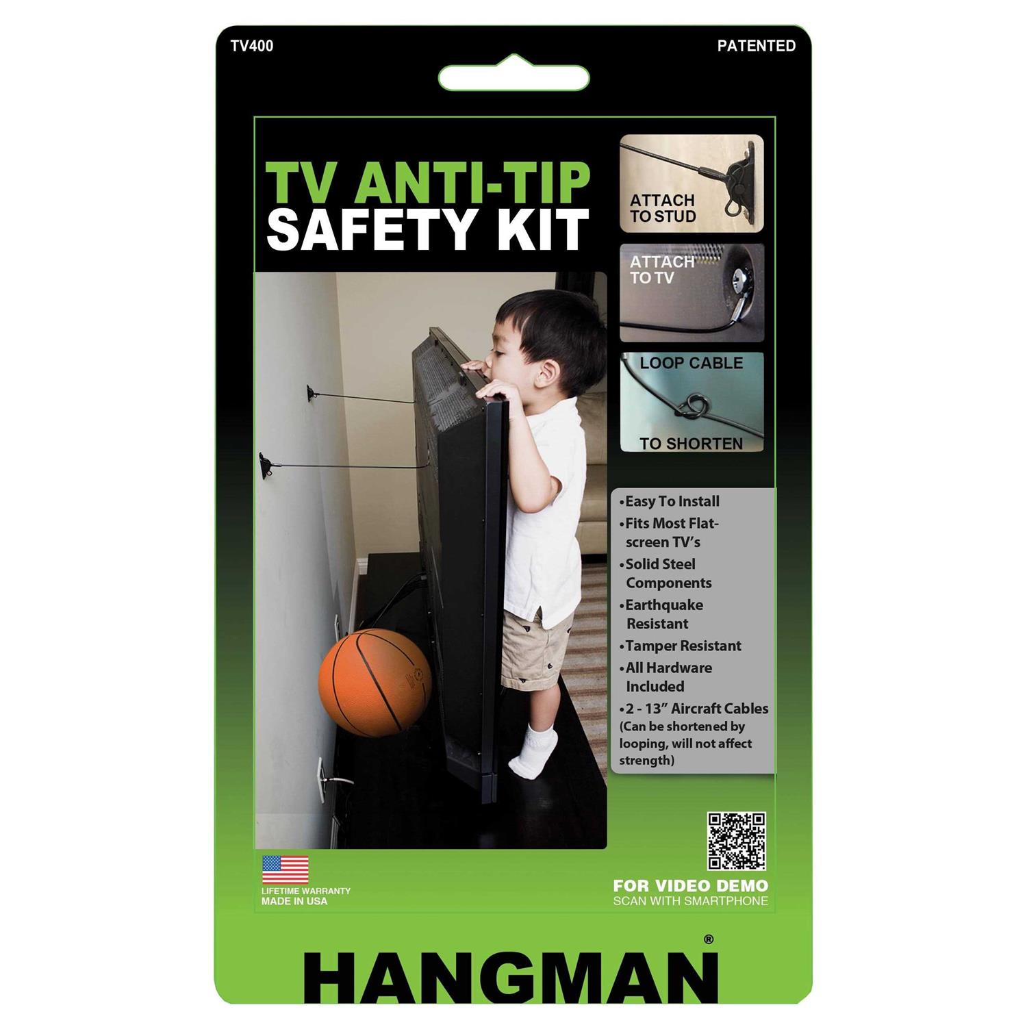 Hangman TV400 TV Anti-Tip Kit