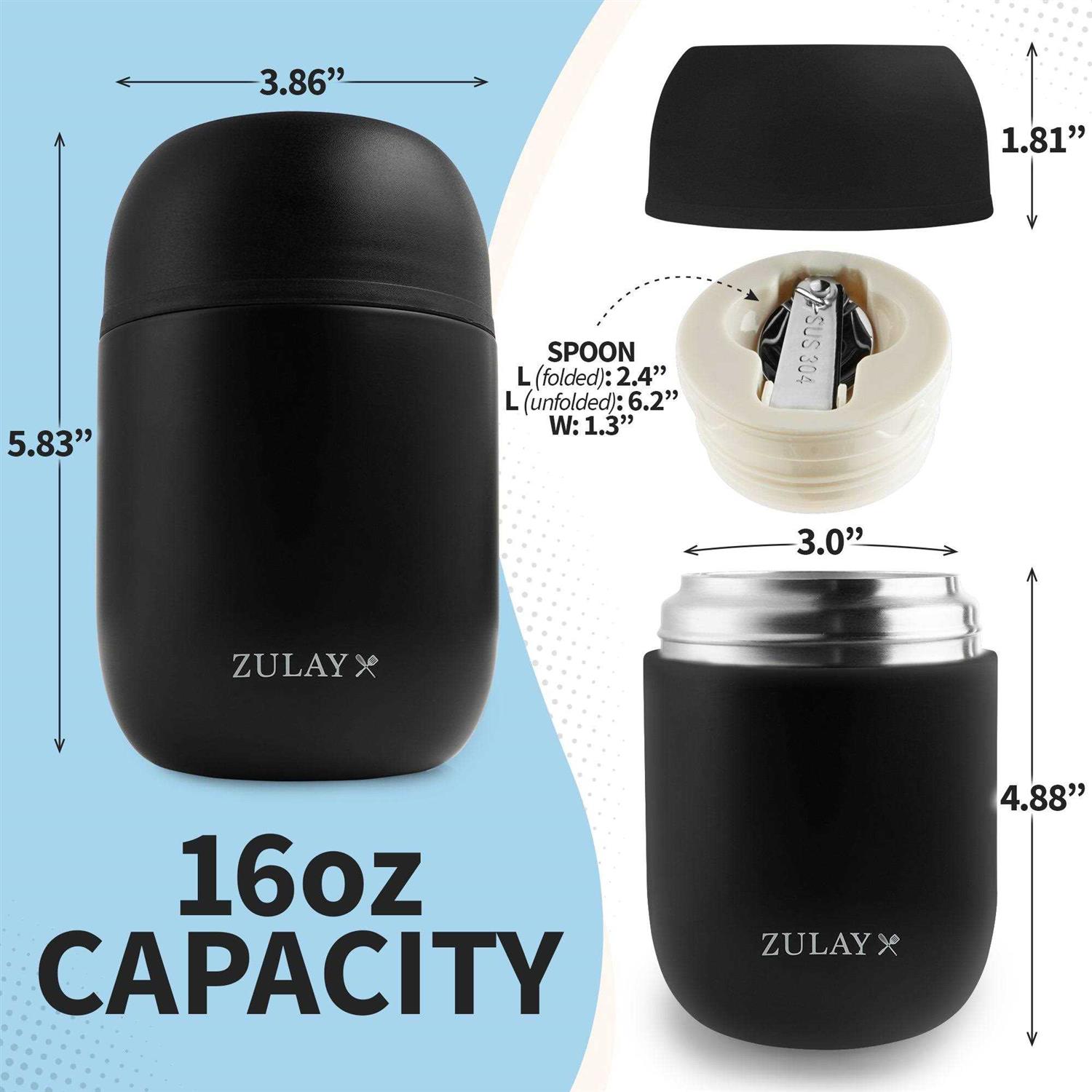 Zulay Kitchen Zulay Vacuum Insulated Lunch Container