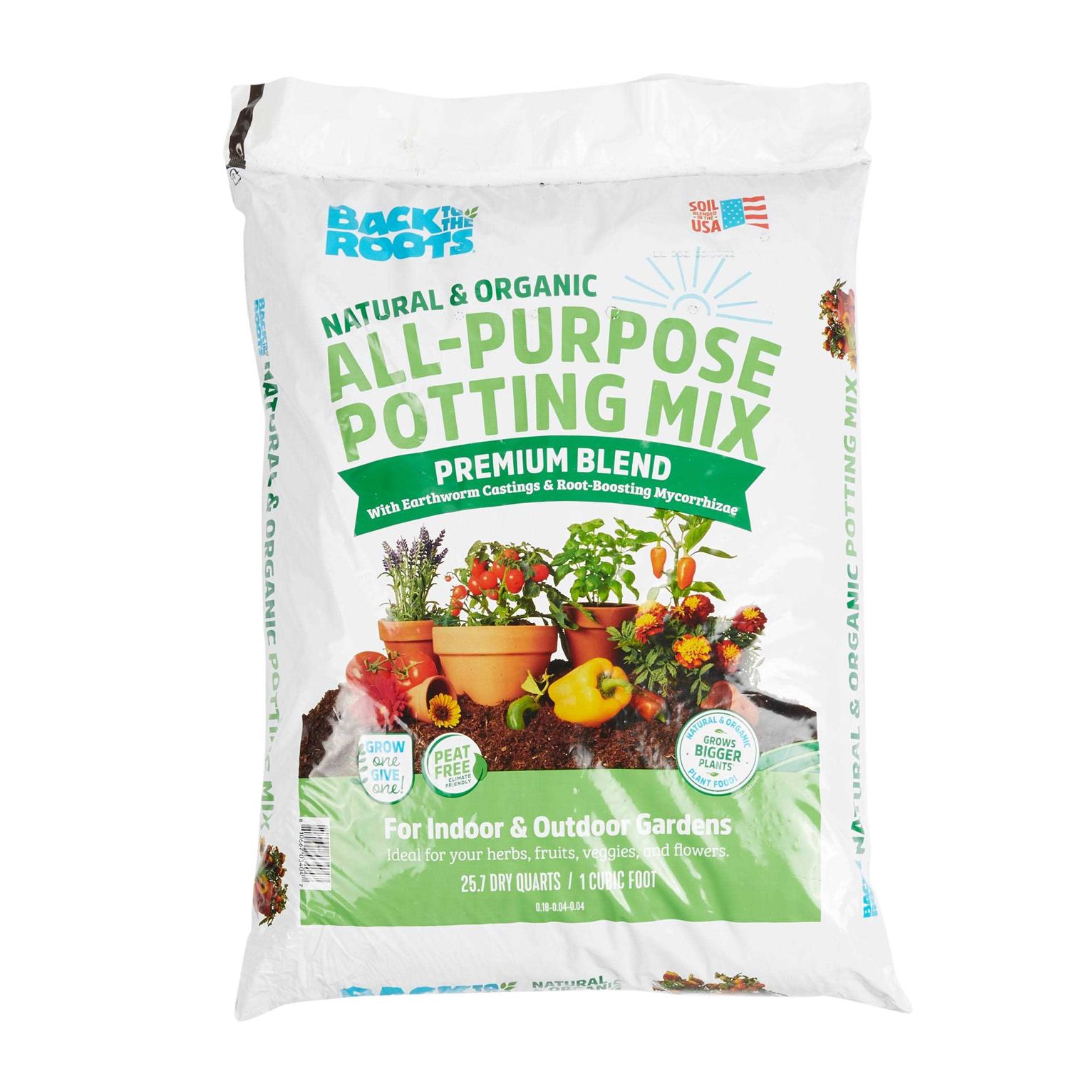 Back to the Roots Organic Potting Mix All Purpose
