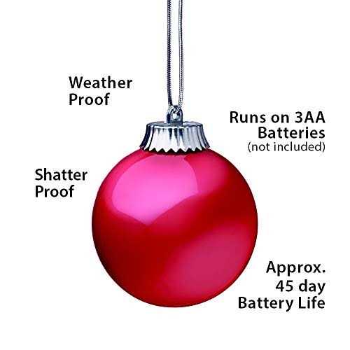 Xodus Innovations LED Outdoor Hanging Globe Ornament
