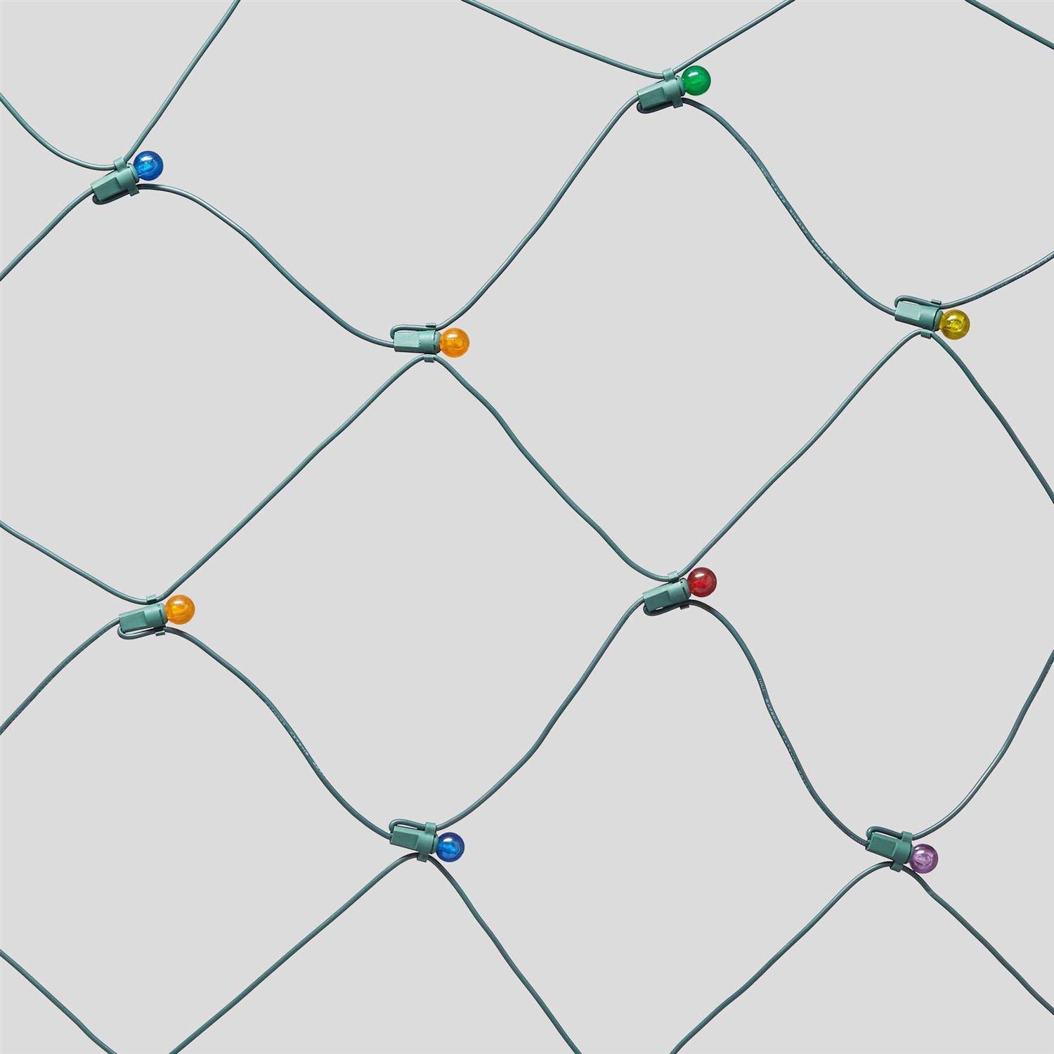 Wondershop 100ct LED Super Bright Smooth Sphere Christmas Net Lights