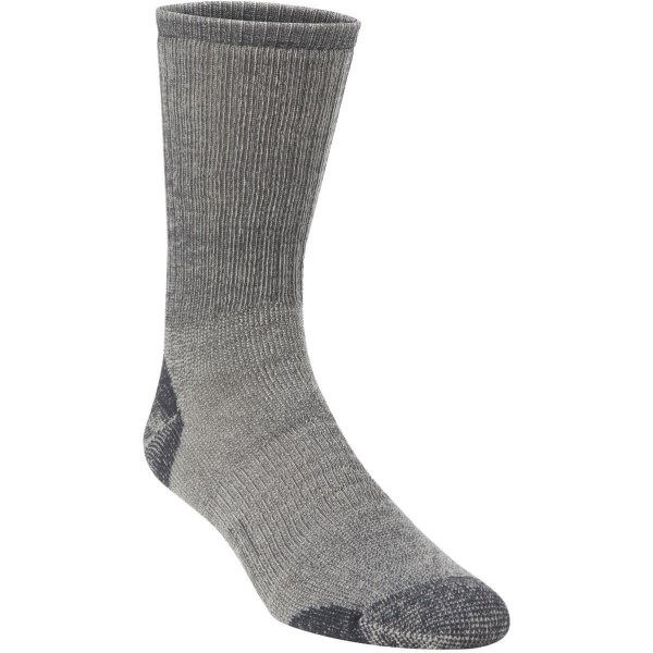 Hiwassee Trading Company Men’s XL Charcoal Medium Weight Hiking Crew Sock