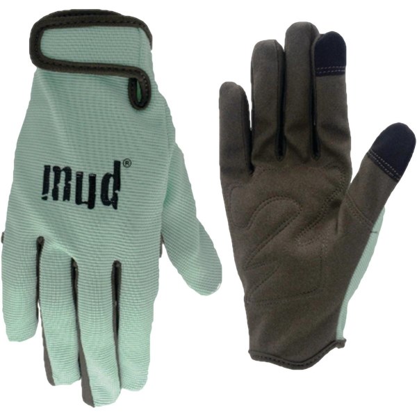 Mud Women’s Medium/Large Synthetic Leather Mint Garden Glove