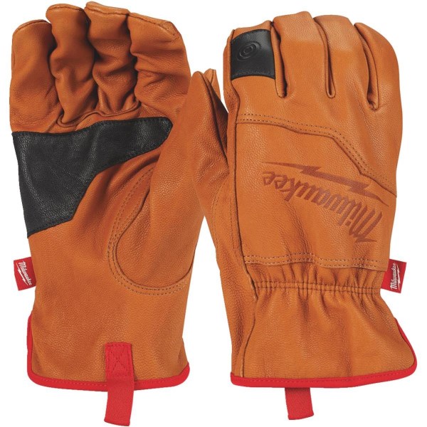 Milwaukee Men’s XL Goatskin Leather Work Gloves