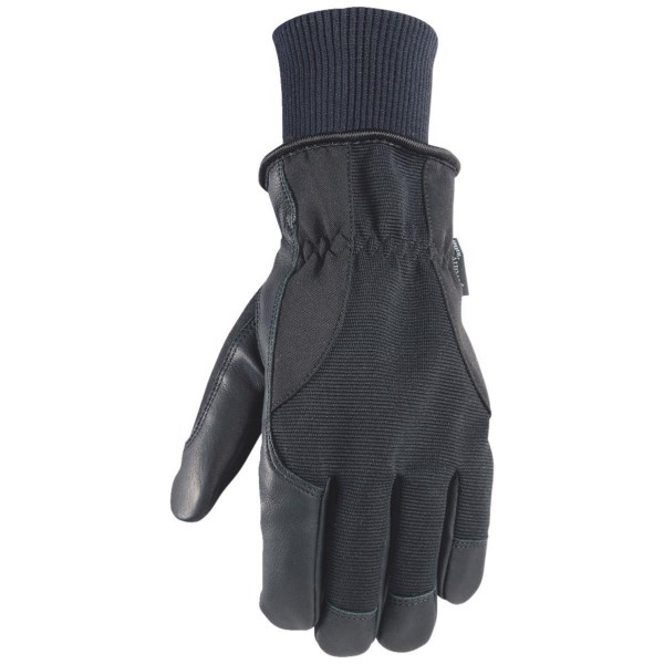 Wells Lamont HydraHyde Men’s XL Grain Goatskin Black Insulated Work Glove