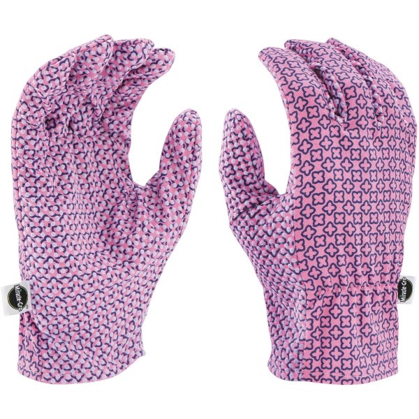 Miracle-Gro Women’s Medium/Large Polyester & Cotton Pink Garden Glove