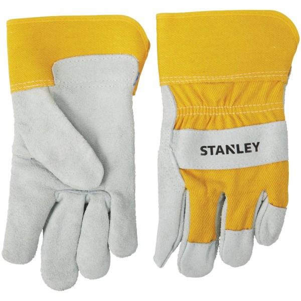 Stanley Men’s Large Cowhide Leather Palm Work Glove