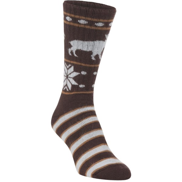 Hiwassee Trading Company Women’s Medium Moosin Up Novelty Crew Sock