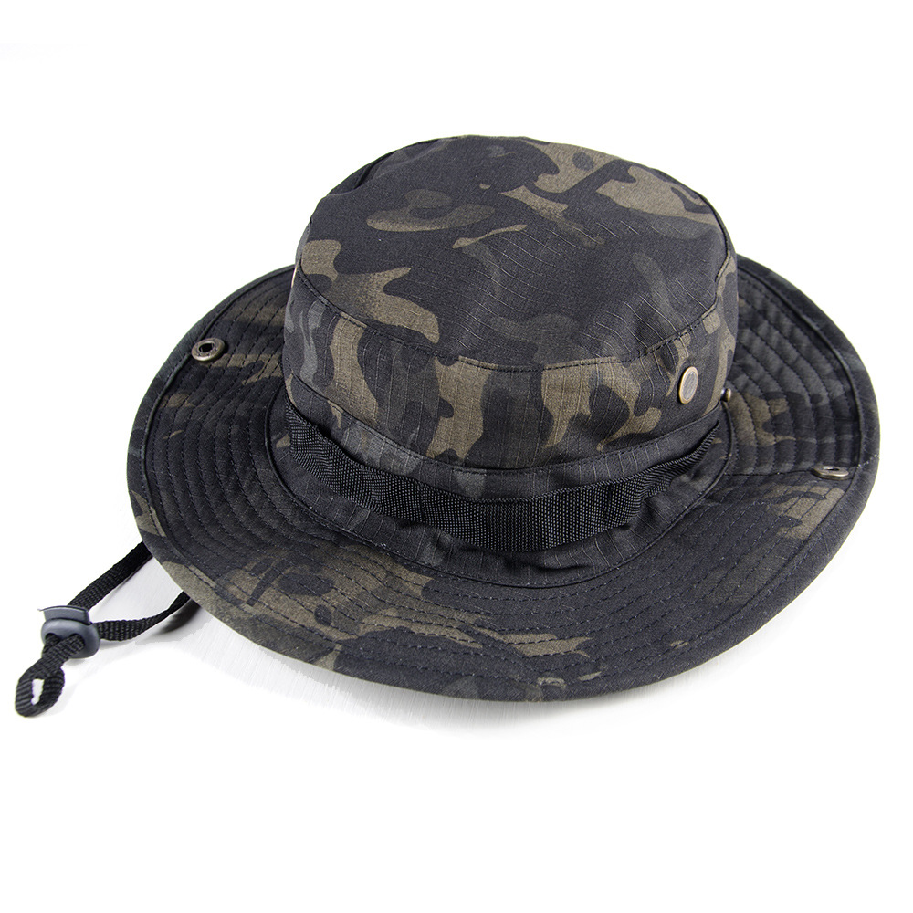 Camouflage Round-Brim Boonie Hat