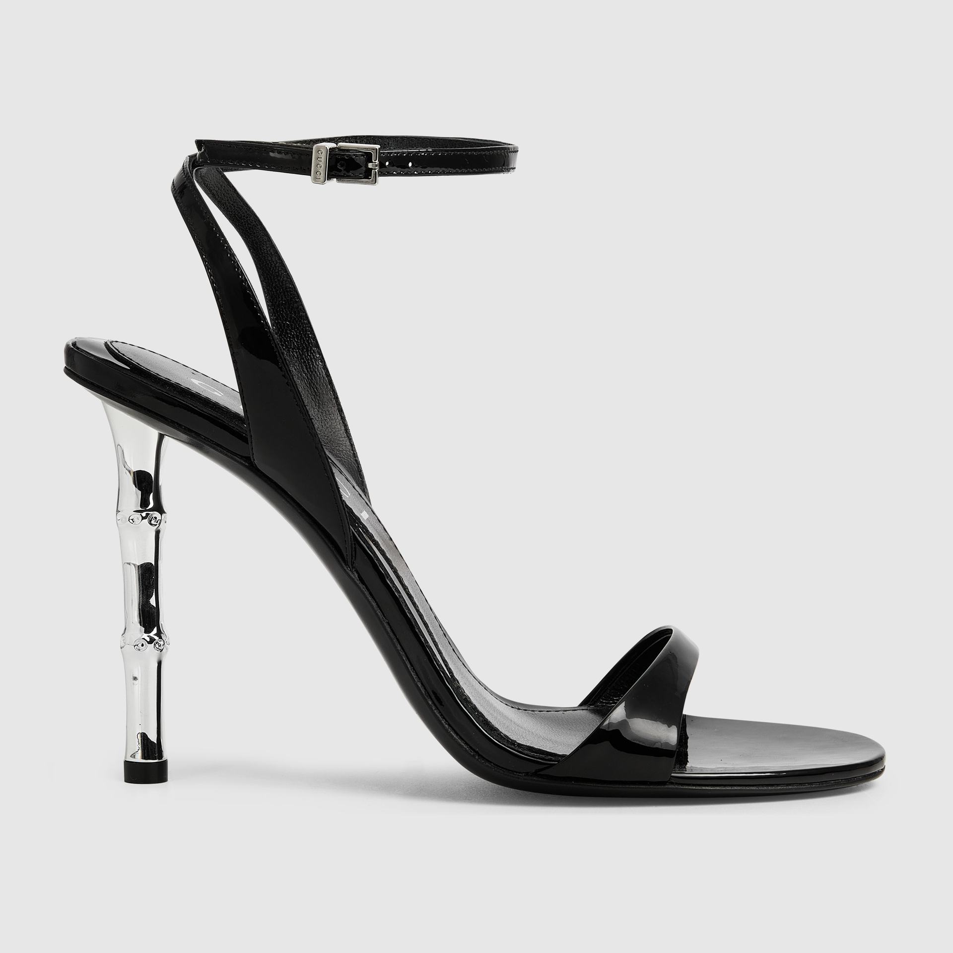 Sexy stiletto high heels over 8cm bamboo heels rubber sole single strap open toe sandals