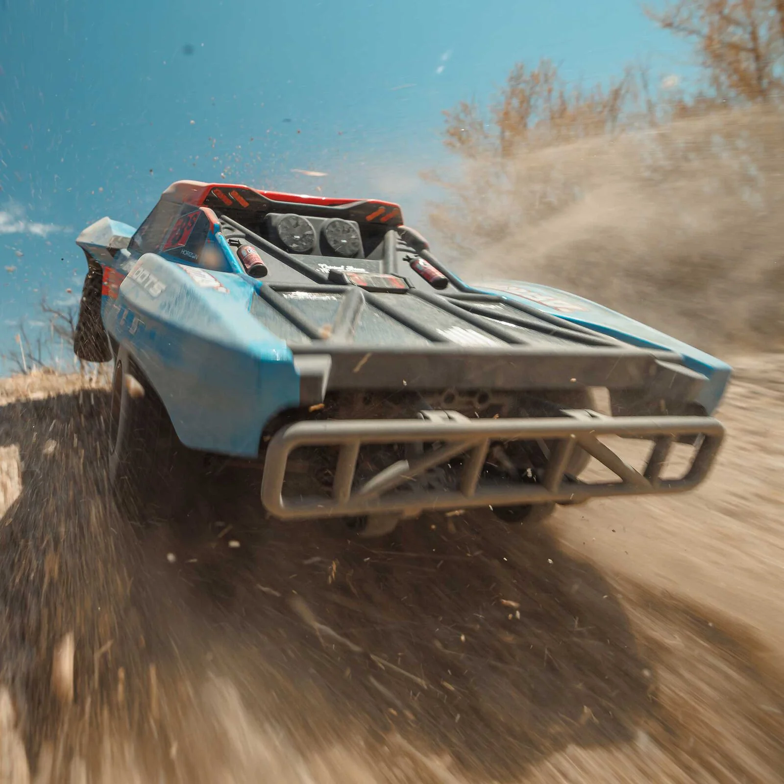 ARRMA 1/10 FURY 2wd 223S BLX Brushless Short Course Truck RTR with DSC, Blue