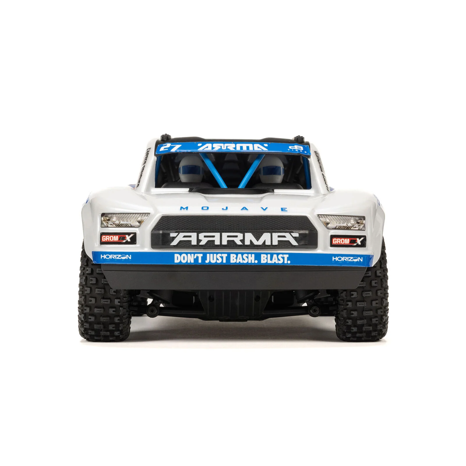 ARRMA MOJAVE GROM 223S BLX Brushless 4X4 Small Scale Desert Truck RTR with Battery & Charger, White