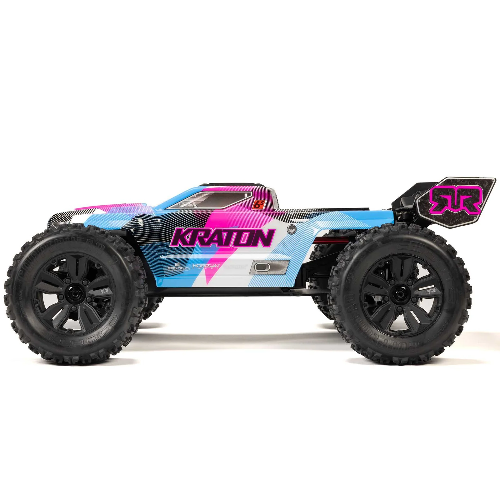 ARRMA 1/8 KRATON 6S 4X4 RTR Brushless Speed Truck, Blue/Pink
